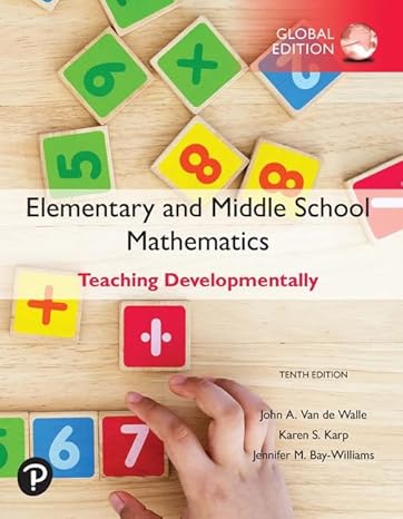 elementary and middle school mathematics teaching developmentally plus pearson mylab programming with pearson