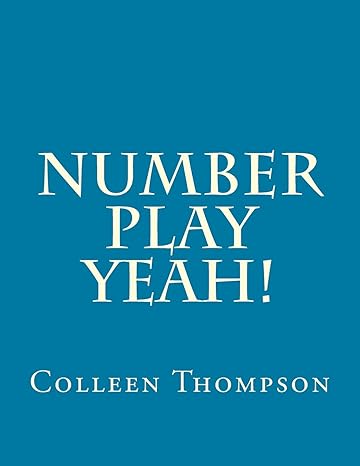 number play yeah 1st edition colleen m thompson 1514825341, 978-1514825341