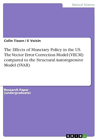 the effects of monetary policy in the us the vector error correction model compared to the structural