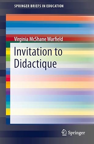 invitation to didactique 2014th edition virginia mcshane warfield 1461481988, 978-1461481980