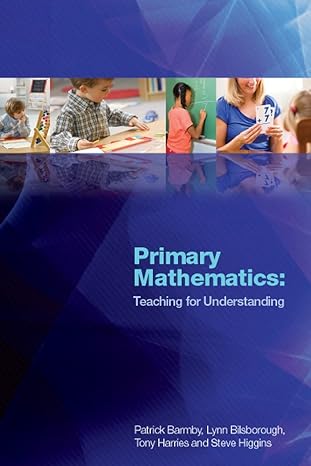 primary mathematics teaching for understanding teaching for understanding 1st edition barmby 0335229263,