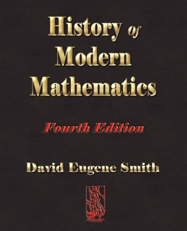 history of modern mathematics enlarged edition david eugene smith 1603861327, 978-1603861328