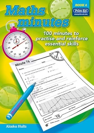 maths minutes book 4 1st edition prim ed publishing 184654291x, 978-1846542916