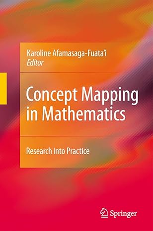 concept mapping in mathematics research into practice 1st edition karoline afamasaga fuata'i 1441947051,