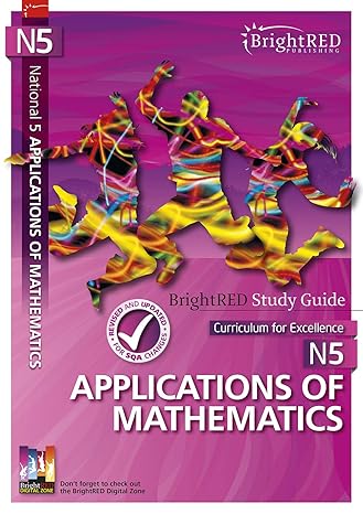 national 5 applications of mathematics study guide 1st edition brian j logan 1906736782, 978-1906736781