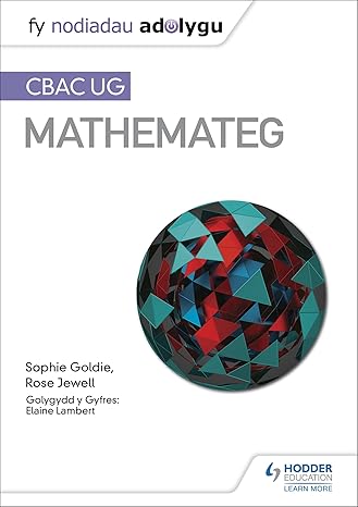 my revision notes wjec as mathematics 1st edition sophie goldie 1510486283, 978-1510486287