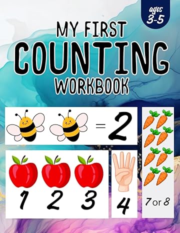 my first counting workbook count the objects number tracing and learn counting with so many funny activities