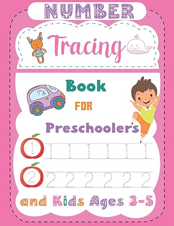 number tracing book for preschoolers and kids ages 3 5 childrens number tracing books number tracing