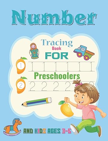 number tracing book for preschoolers and kids ages 3 5 number tracing book worksheets for writers ages 3 5