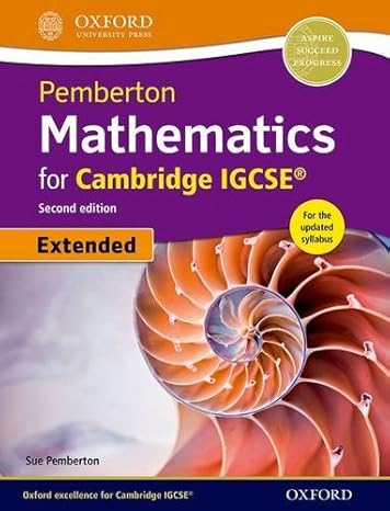 pemberton mathematics for cambridge igcserg student book 2nd edition sue pemberton 0198378408, 978-0198378402