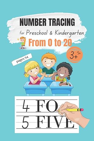 number tracing for preschool and kindergarten learn number from 0 to 20 easily 1st edition rozor 17