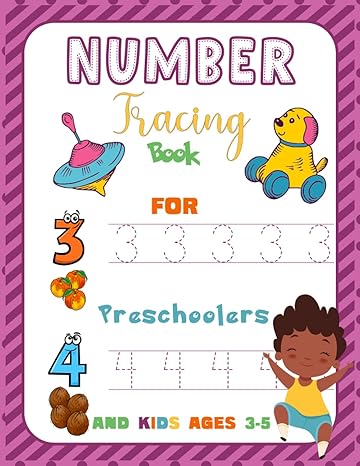 number tracing book for preschoolers and kids ages 3 5 this number practice book is perfect for toddlers and