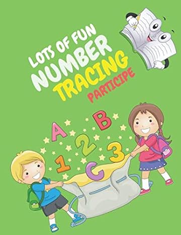 lots of fun number tracing practice tracing numbers handwriting activity workbook toddler kindergarten 1st