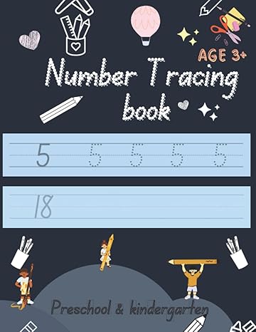 tracing numbers workbook with 3 practice pages for toddlers kindergarten and preschoolers number tracing