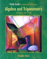 algebra and trigonometry study guide by stewart james redlin lothar watson saleem paperback 1st edition