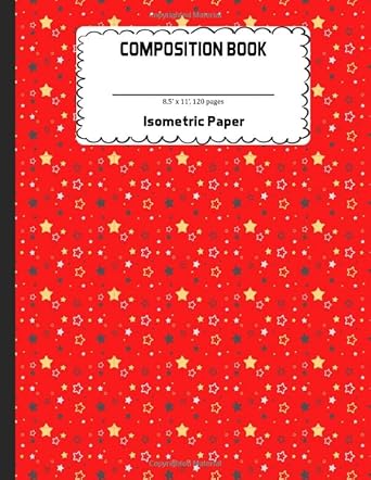 the composition book isometric paper rwt2 isometric paper for 3d designs architecture landscaping maths