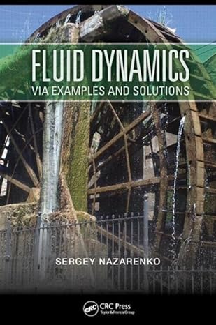 fluid dynamics via examples and solutions 1st edition sergey nazarenko 1439888825, 978-1439888827