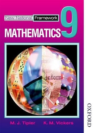 new national framework mathematics 9 core pupils book revised edition m j tipler 074876755x, 978-0748767557