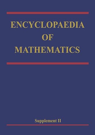 encyclopaedia of mathematics supplement volume ii 1st edition michiel hazewinkel 9048153786, 978-9048153787