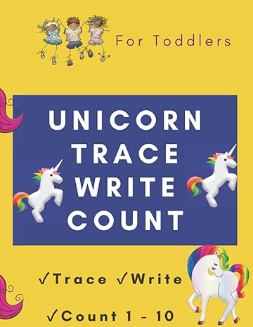 unicorn trace write count 1st edition kafundisha books b09sydn88x, 979-8419106499