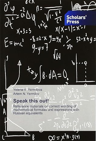 speak this out reference materials on correct wording of mathematical formulas and expressions with russian