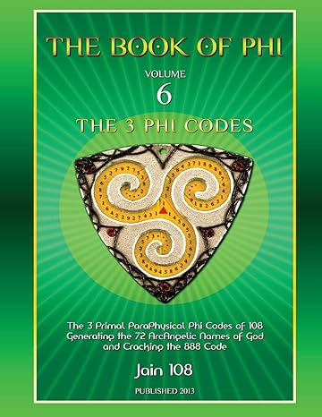 the 3 phi codes 1st edition jain 108 0987254308, 978-0987254306