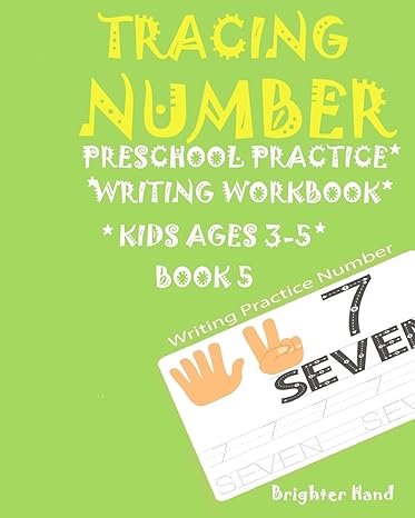 tracing number preschoolers practice writing workbook kids ages 3 5 tracing number preschoolers practice