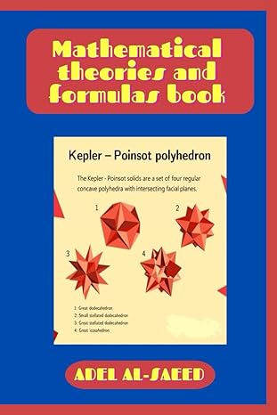 mathematical theories and formulas book 1st edition adel al saeed b0cldzgm5y, 979-8864832462