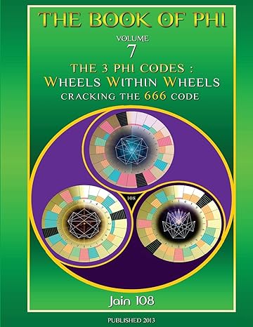 the 3 phi codes wheels within wheels 1st edition jain 108 0987254316, 978-0987254313