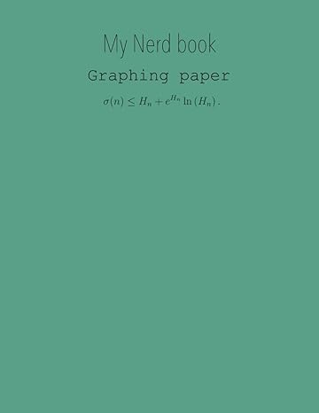 my nerd book graphing paper 1st edition lisa freeman b0cnpb77jh