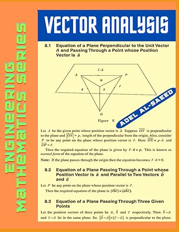 vector analysis engineering mathematics series 1st edition adel al saeed b0byfstbrx, 979-8387014215