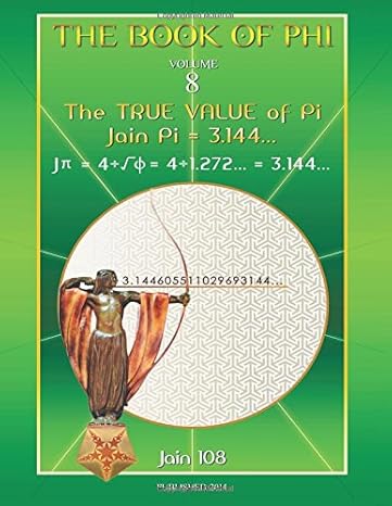 the book of phi 1st edition jain 108 0987254340, 978-0987254344