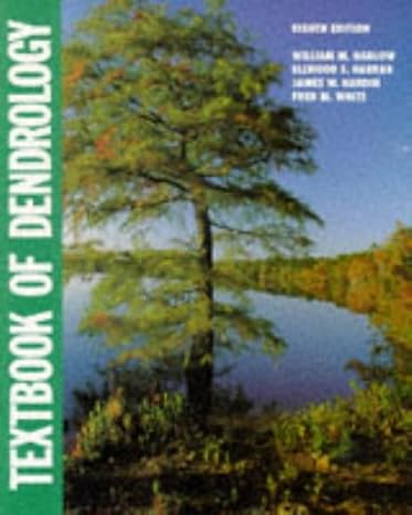 textbook of dendrology 8th edition william m harlow ,james w hardin ,fred m white 0070265720, 978-0070265721
