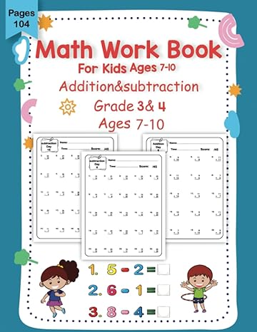 math mastery grade 3 and 4 workbook ages 7 10 104 pages of fun and learning 1st edition phoenix creations