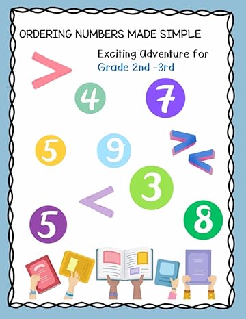 ordering numbers made simple exciting adventure for grade 1st 3rd practice gaining a deeper understanding of