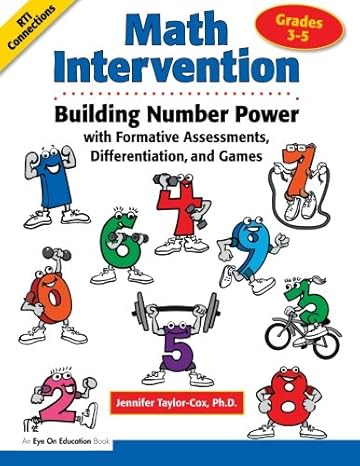 math intervention building number power with formative assessments differentiation and games grades 3 5 1st