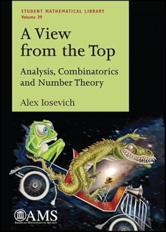 a view from the top 1st edition alex iosevich 0821843974, 978-0821843970