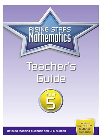 rising stars mathematics year 5 teachers guide 1st edition  178339532x, 978-1783395323