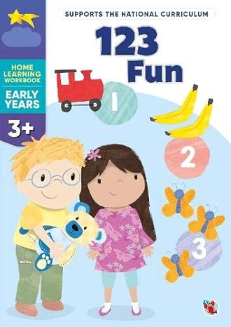 home learning work books 123 fun 1st edition  1913906019, 978-1913906016