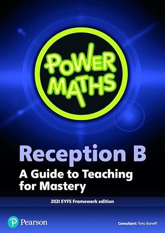 power maths reception teacher guide b 2nd edition  129240325x, 978-1292403250