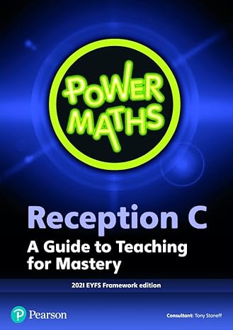 power maths reception teacher guide c 2nd edition  1292403268, 978-1292403267