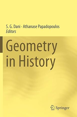geometry in history 1st edition s g dani ,athanase papadopoulos 3030136116, 978-3030136116