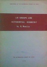 lie groups and differential geometry 1st edition k nomizu b0007iwcjm