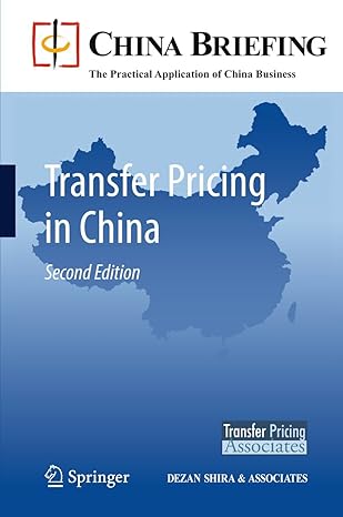 transfer pricing in china 2nd edition chris devonshire ellis ,andy scott ,sam woollard 3642160794,