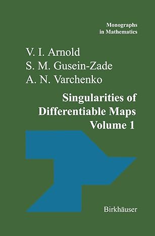 singularities of differentiable maps volume i the classification of critical points caustics and wave fronts