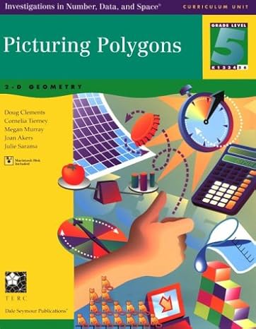 picturing polygons 2 d geometry teachers guide edition doug clements 1572327979, 978-1572327979