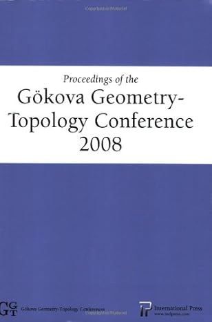 proceedings of the gokova geometry topology conference 2008 1st edition various ,selman akbulut ,turgut onder