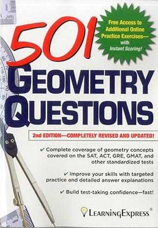 501 geometry questions 2nd edition learning express llc 1576858944, 978-1576858943