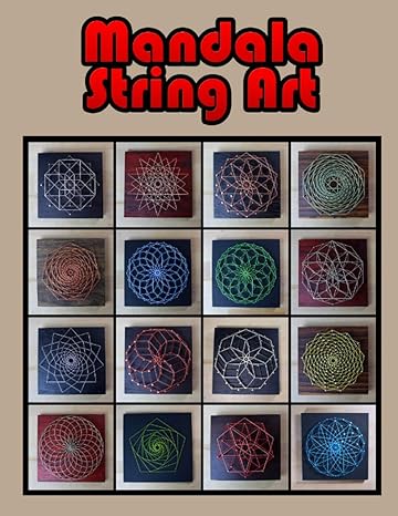 mandala string art 1st edition dennis rozema b08j5hndjl, 979-8685093516