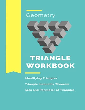 comprehensive geometry triangle workbook identify solve and master triangles includes area perimeter and